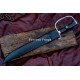 Civil War D-Guard Bowie Knife – Hand-Forged Full-Tang 5160 Clip-Point Blade