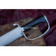 Civil War D-Guard Bowie Knife – Hand-Forged Full-Tang 5160 Clip-Point Blade