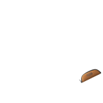 Pouch, Zip Brown Leather