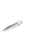 420HC Satin, Serrated