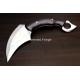 Hand-Forged Karambit, Full-Hand Grip