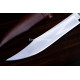 Hand-Forged Bowie Knife, Coffin Handle