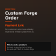 Custom forged Paid by Link