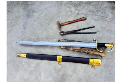 30 inches long Blade Custom Sabre