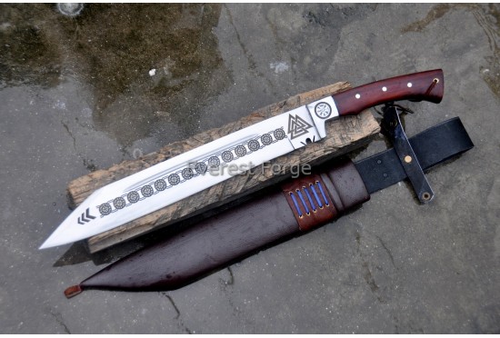 Celtic Seax Cleaver-Machete