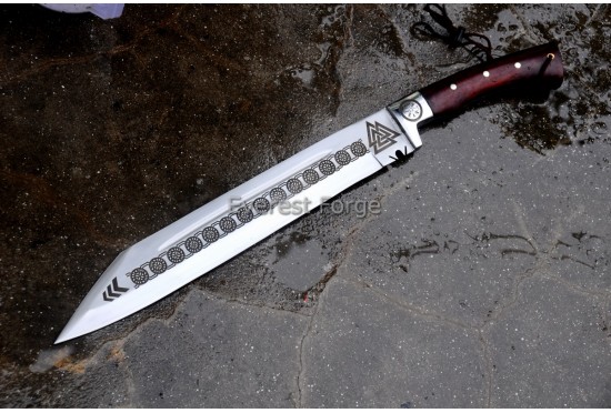 Celtic Seax Cleaver-Machete