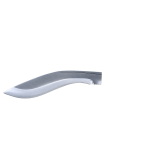 Satin finish