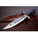 Hand-Forged Bayonet Fighting Knife, Fullered Blade