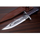 Hand-Forged Bayonet Fighting Knife, Fullered Blade