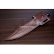 Hand-Forged Bayonet Fighting Knife, Fullered Blade