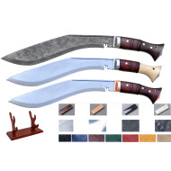 Hand-Forged Survival Kukri/Khukuri, Configurable Build