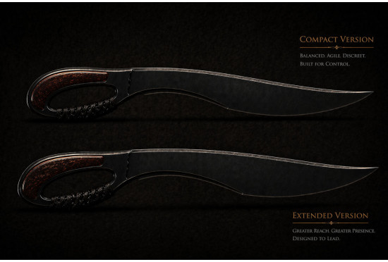 15 inches long Custom Falcata khukuri