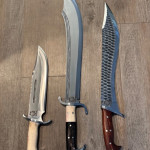 Custom forged machete