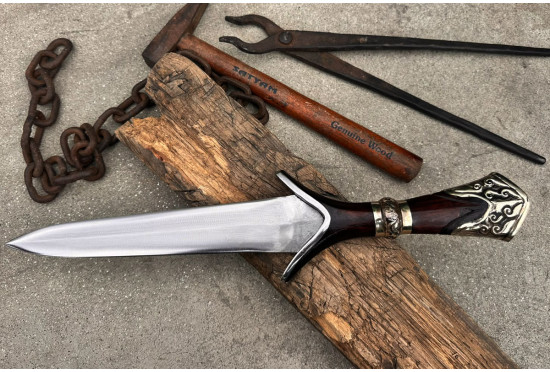 Forest Guardian Engagement Dagger – Hand-Forged Custom Keepsake Dagger