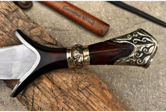 Forest Guardian Engagement Dagger – Hand-Forged Custom Keepsake Dagger