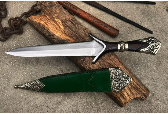 Forest Guardian Engagement Dagger – Hand-Forged Custom Keepsake Dagger