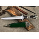 Forest Guardian Engagement Dagger – Hand-Forged Custom Keepsake Dagger