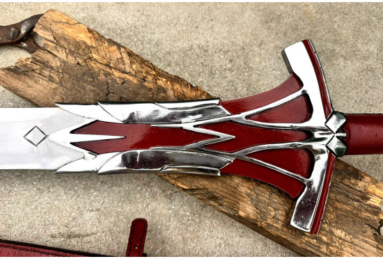 Hand-Forged Clarent Sword Replica – Mordred's Blade from the Fate Series (Unofficial Tribute)