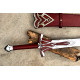 Hand-Forged Clarent Sword Replica – Mordred's Blade from the Fate Series (Unofficial Tribute)