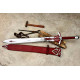Hand-Forged Clarent Sword Replica – Mordred's Blade from the Fate Series (Unofficial Tribute)