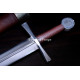Hand-Forged Medieval Quillon Dagger, Knotwork Pommel