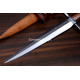 Hand-Forged Medieval Quillon Dagger, Barrel Pommel