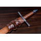 Hand-Forged Medieval Quillon Dagger, Barrel Pommel