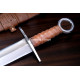 Hand-Forged Quillon Dagger, Ring Pommel