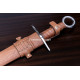 Hand-Forged Quillon Dagger, Ring Pommel