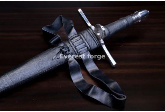 Hand-Forged Parrying Dagger, Side Ring Guard
