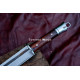 Hand-Forged Chinese Dao Saber – Full-Tang 5160 Curved Single-Edged Blade
