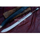 Hand-Forged Chinese Dao Saber – Full-Tang 5160 Curved Single-Edged Blade