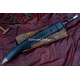Hand-Forged Chinese Dao Saber – Full-Tang 5160 Curved Single-Edged Blade