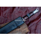 Hand-Forged Chinese Dao Saber – Full-Tang 5160 Curved Single-Edged Blade