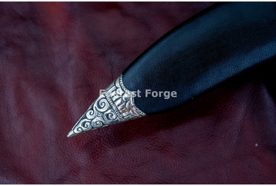 Hand-Forged Chinese Dao Saber – Full-Tang 5160 Curved Single-Edged Blade