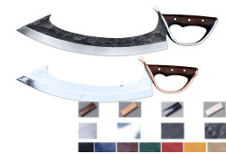 Hand-Forged Khopesh Machete with D-Guard, Configurable