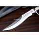 Hand-Forged D-Guard Kukri Knife, Sawback Spine