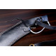 Hand-Forged D-Guard Kukri Knife, Sawback Spine