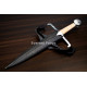 Hand-Forged Quillon Dagger, Disc Pommel