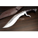 Hand-Forged Guarded Kukri, Swept Quillon