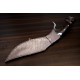 Hand-Forged Guarded Kukri, Swept Quillon