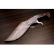 Hand-Forged Guarded Kukri, Swept Quillon