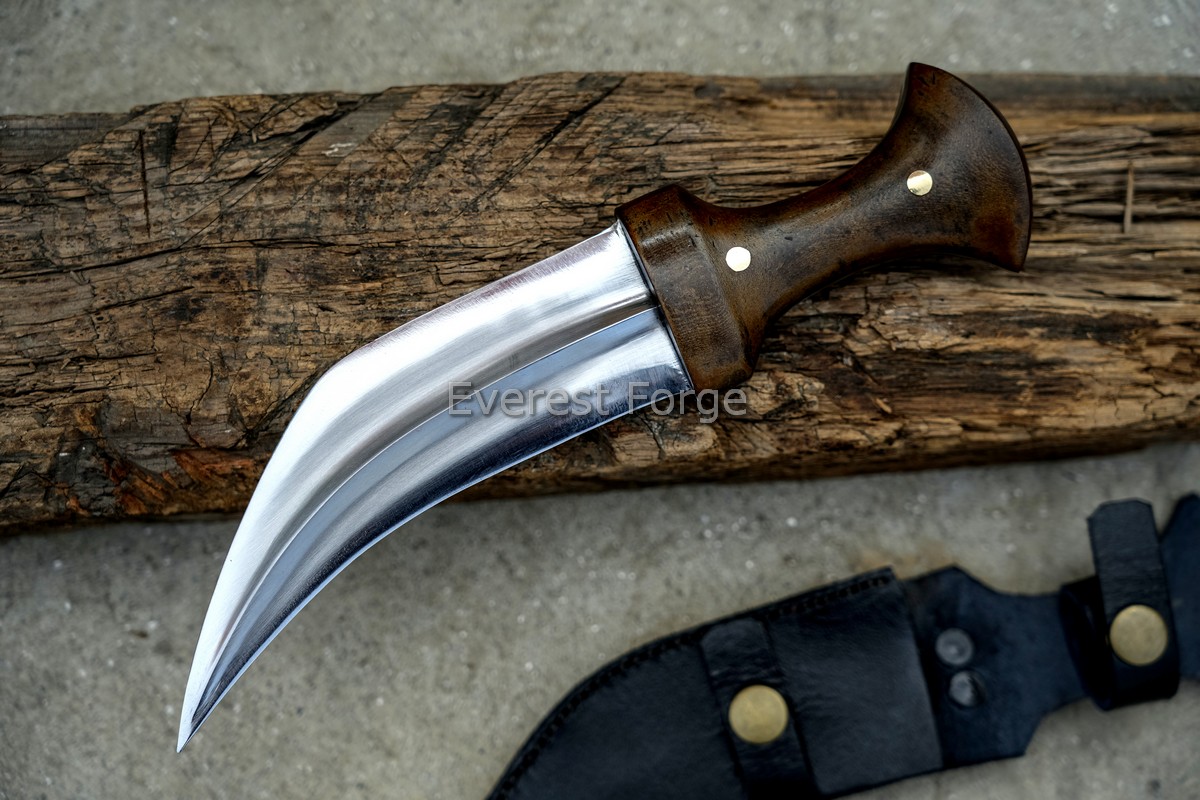 ジャンビーヤ　イエメン　Jambiya Yemen Dagger Yemeni Jambia Dagger | Curved Horn Knife | EverestForge