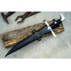 Bollock-Guard Medieval Dagger 