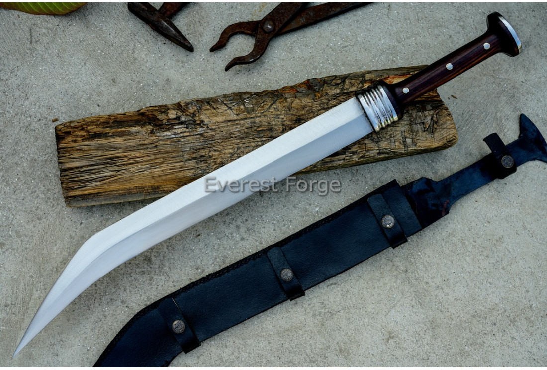 Everest Forge Sica Dagger Replica - Hand-Forged Curved Blade