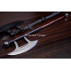 Hand-Forged Dane Axe, Engraved Head