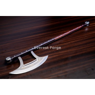 Hand-Forged Dane Axe, Engraved Head