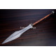 Hand-Forged Greek Dory Spear, Leaf Blade