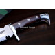 Hand-Forged Fantasy Kukri Knife, Sawback Spine