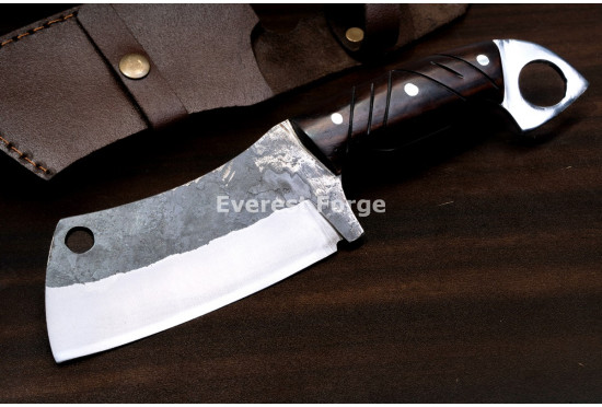 Hand-Forged Ring Pommel Chopper